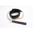Collar with detachable leash - 3