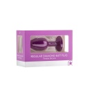 Diamond Butt Plug - Regular purple - 2
