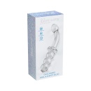 Dildo szklane dwustronne Dual-Ended Anal & G-spot 19 cm - 2