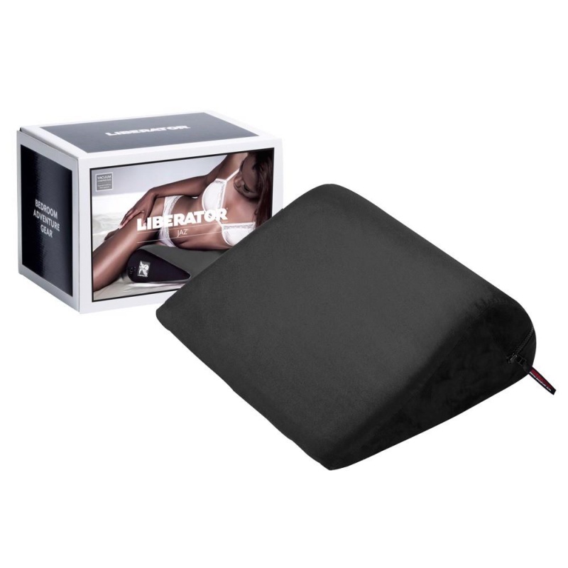 Poduszka erotyczna Liberator Jaz – ergonomiczny klin z mikro aksamitu i pianki poliuretanowej, 48 x 35,5 x 18 cm - 1