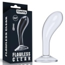 Stymulator prostaty LoveToy Flawless Clear Prostate Plug 15 cm przezroczysty - 1