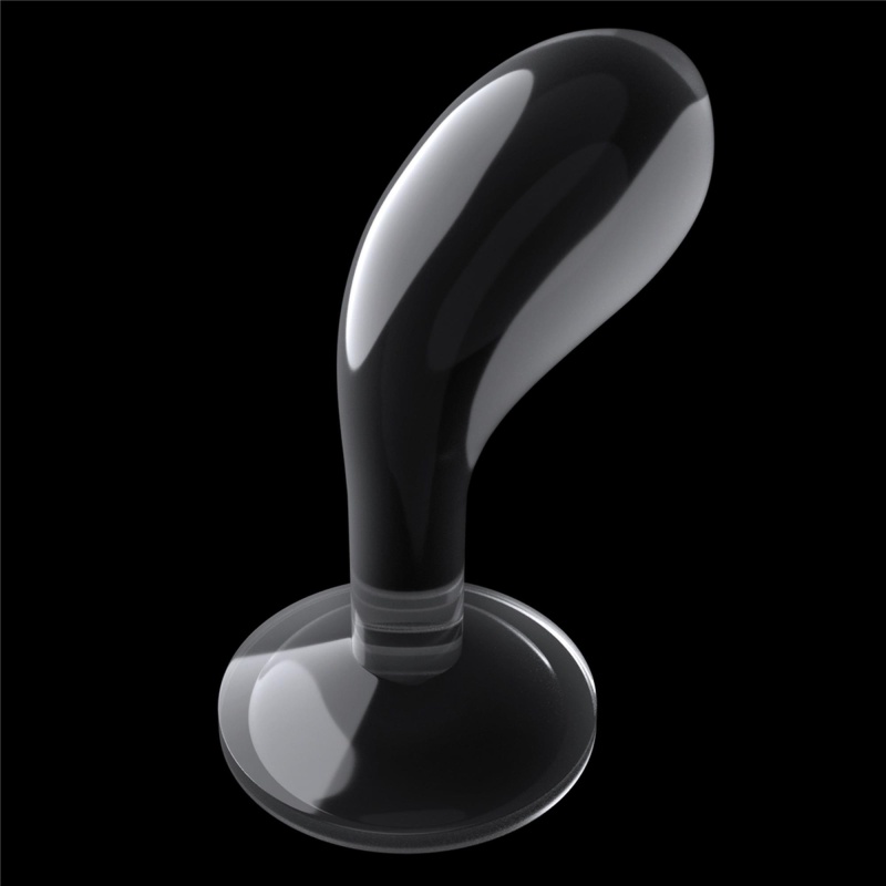 Stymulator prostaty LoveToy Flawless Clear Prostate Plug 15 cm przezroczysty - 2
