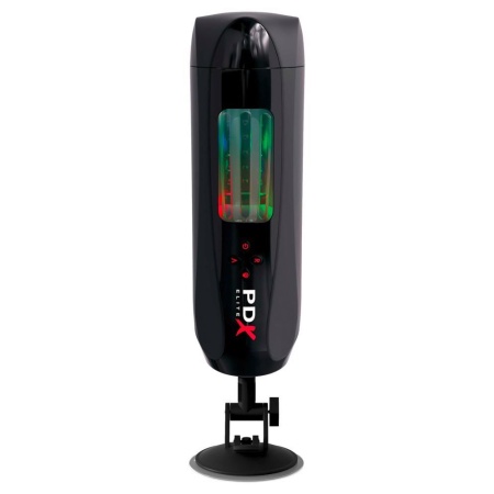 Masturbator Ultimate Milker 2 – obrotowo-wibracyjny mechanizm ze spiralnym dojem, 27 cm - 2
