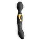 Wibrator wand 2 w 1 My Goddess z silikonem FDA, 2 silniki, 10 programów, 22,5 cm - 1