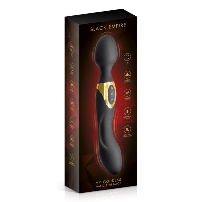 WAND VIBRO MY GODDESS BLACK EMP - 1 2
