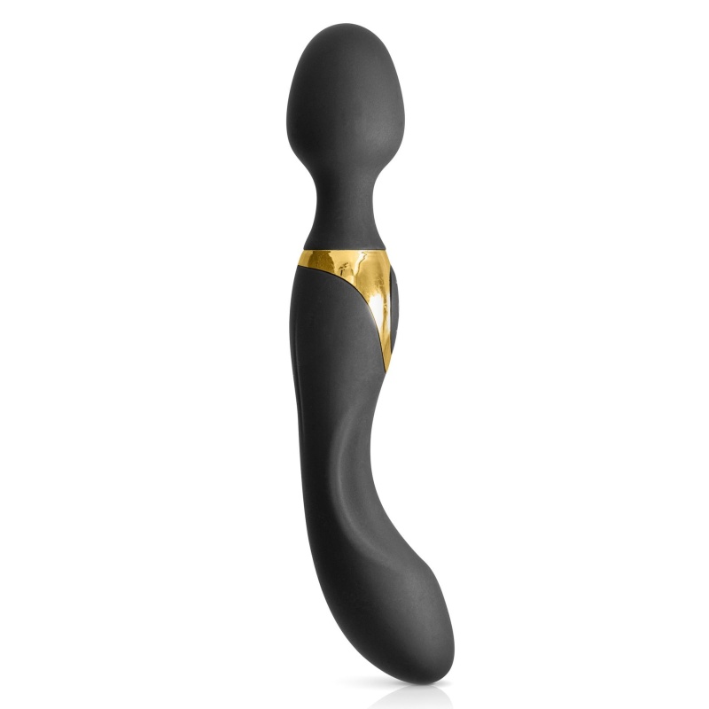 Wibrator wand 2 w 1 My Goddess z silikonem FDA, 2 silniki, 10 programów, 22,5 cm - 3