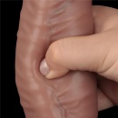 Dildo realistyczne dwuwarstwowe XXL 40,6 cm - 8