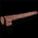 Dildo realistyczne dwuwarstwowe XXL 40,6 cm - 13