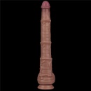 Dildo realistyczne dwuwarstwowe XXL 40,6 cm - 14
