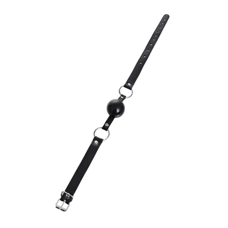 Anonymo gag, TPR, black, 64 cm - 4