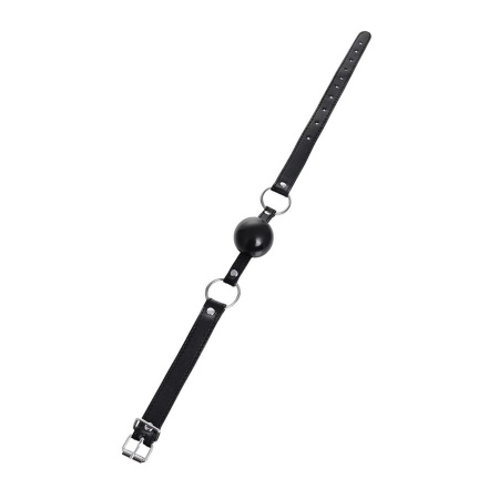 Anonymo gag, TPR, black, 64 cm - 4