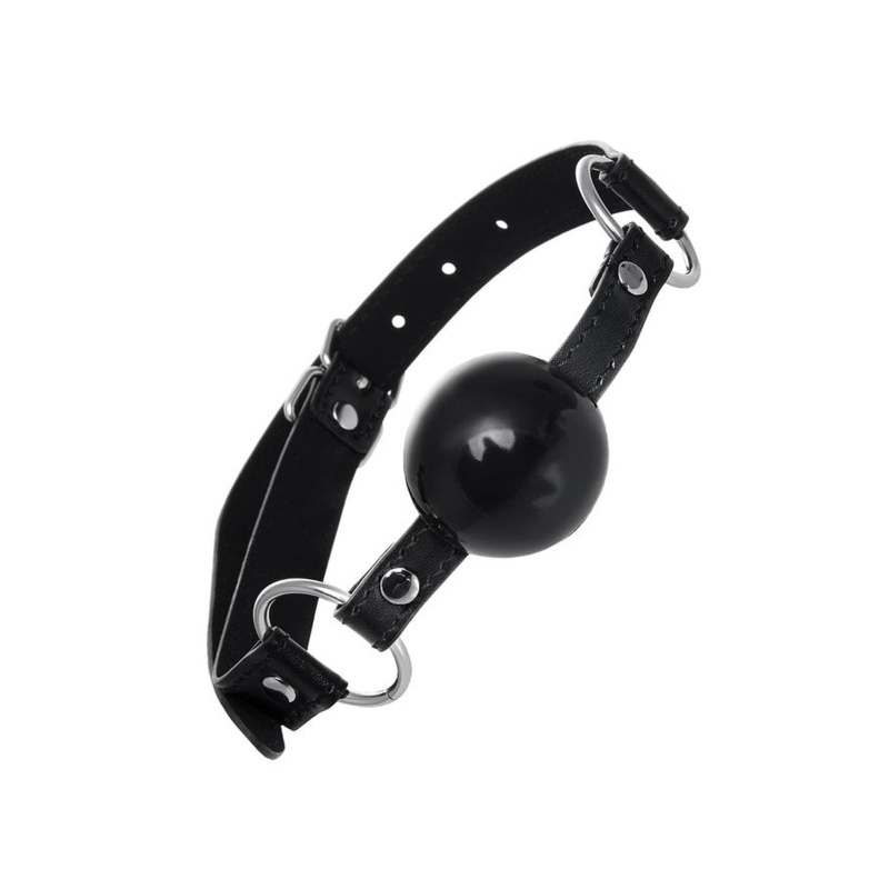 Anonymo gag, TPR, black, 64 cm - 7