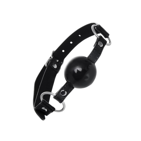 Anonymo gag, TPR, black, 64 cm - 7
