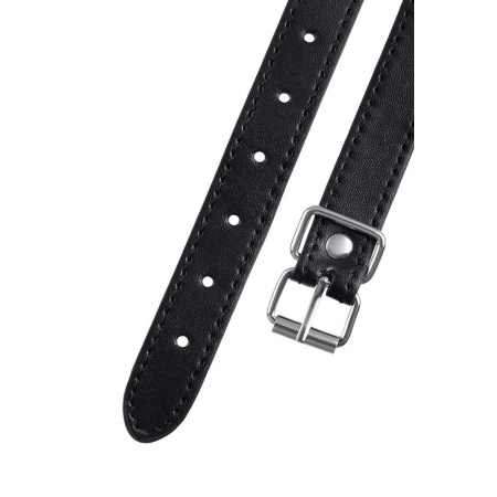 Anonymo gag, TPR, black, 64 cm - 8