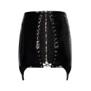 GUILTY PLEASURE SHADOW SHINE SKIRT BLACK, M - 4