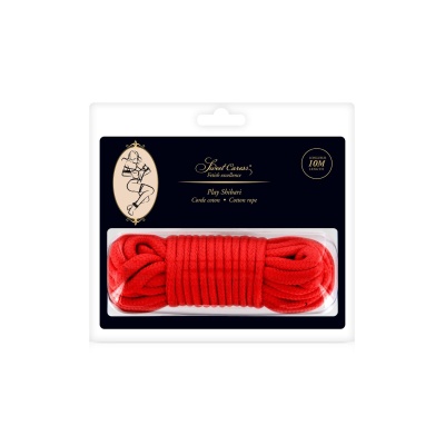 SM BONDAGE ROPE RED 10M (Size: T2) - 1 2