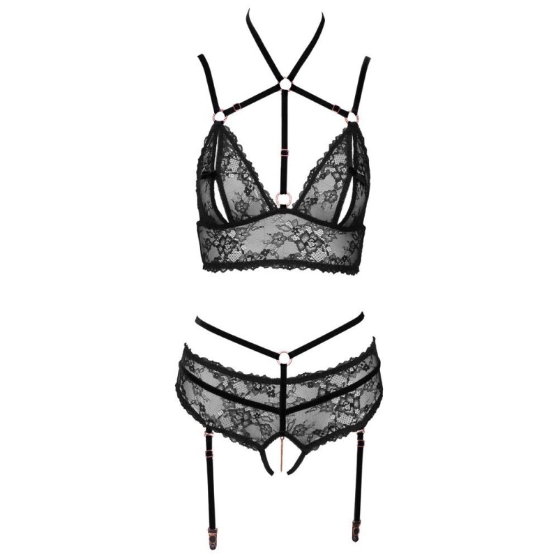 Bra Set black LP-723 - 6