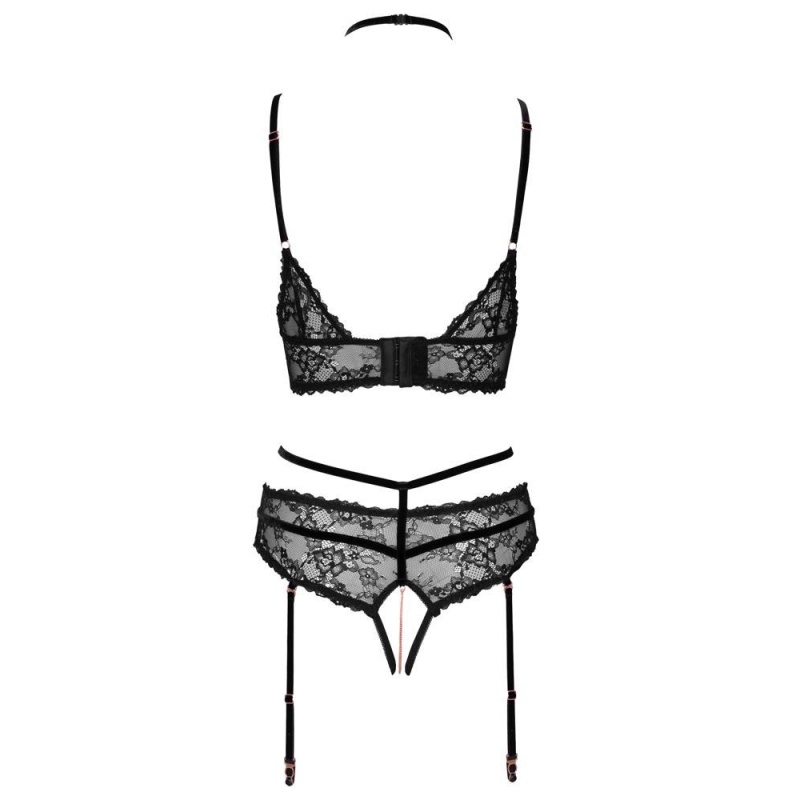 Bra Set black LP-723 - 7