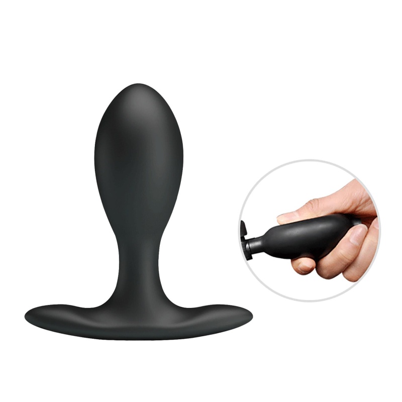 Korek analny Inflatable Anal Plug z regulacją objętości, 13 cm - 4