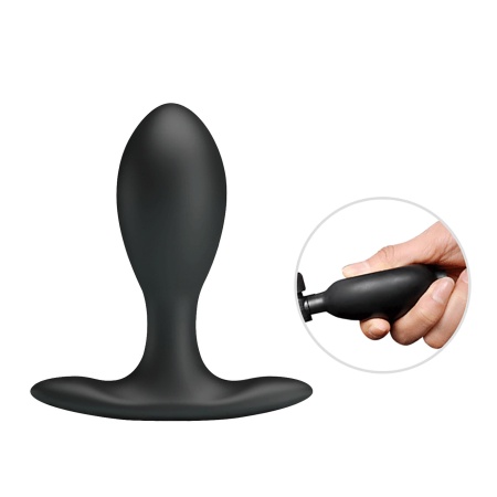 Korek analny Inflatable Anal Plug z regulacją objętości, 13 cm - 4