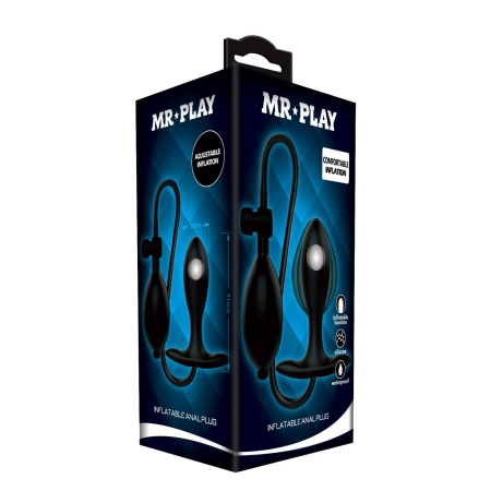 Korek analny Inflatable Anal Plug z regulacją objętości, 13 cm - 10