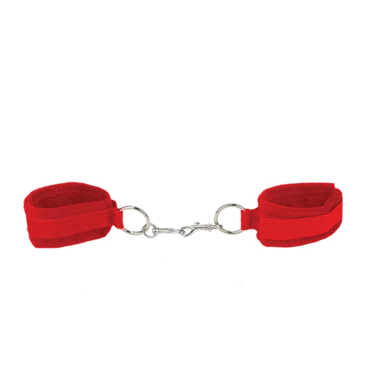 Velcro Cuffs Red - 1
