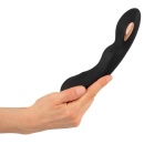 E-Stim G-Spot Vibrator – zakrzywiony stymulator z podwójnym silnikiem, elektrostymulacją i wibracją, 20,2 cm - 6
