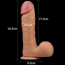 Realistyczne Dildo King Sized 22,9 cm PVC z Przyssawką - 7