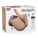 Masturbator Dual Motor Sensation Pulse 19,5x25,5 cm z dildo beżowy - 1