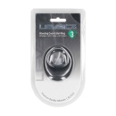 Vibrating Liquid Silicone Cock and Ball Ring - Black - 2