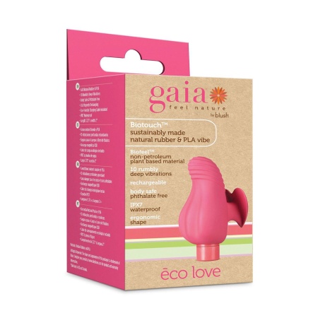 Stymulator łechtaczkowy Eco Love Coral - BioTouch™ i BioFeel™, 10 trybów, 8,2 × 3,8 cm - 1