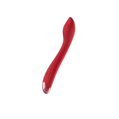 Wibrator G Spot – czerwony, 10 trybów wibracji - 1