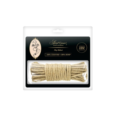 SM BONDAGE HEMP ROPE 10M (Size: M) - 1
