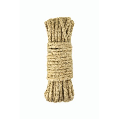SM BONDAGE HEMP ROPE 10M (Size: M) - 1 2