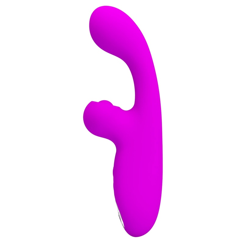 Wibrator króliczek Skylar Purple - 10 funkcji wibracji, 9 prędkości i 10 trybów pulsacji, silikon - 3