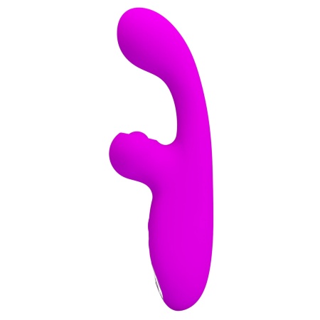 Wibrator króliczek Skylar Purple - 10 funkcji wibracji, 9 prędkości i 10 trybów pulsacji, silikon - 3