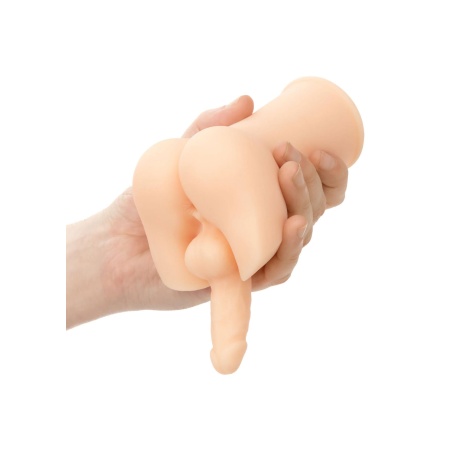 Masturbator The Wrestler z efektem ssania, 21 cm - 4