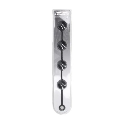 Silicone Round Anal Balls - XXL - 60mm - Black - 1 2
