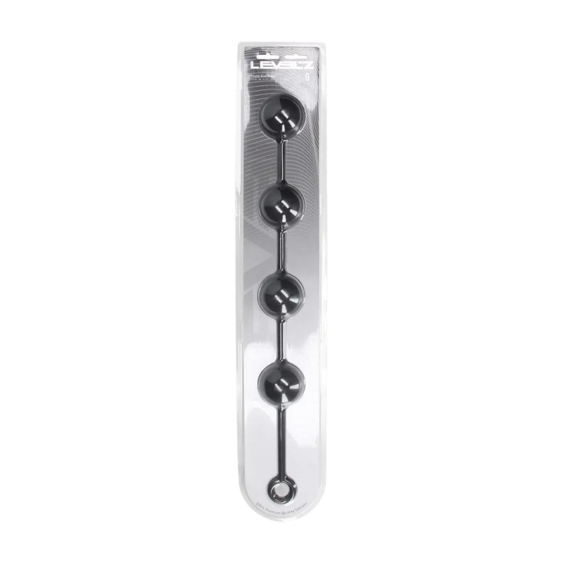 Silicone Round Anal Balls - XXL - 60mm - Black - 2