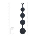 Silicone Round Anal Balls - XXL - 60mm - Black - 5