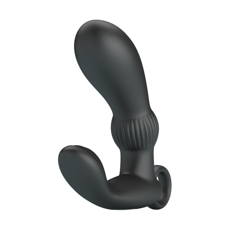 Masażer prostaty Cayla z dwoma silnikami wibracyjnymi, 9 cm długości - 2