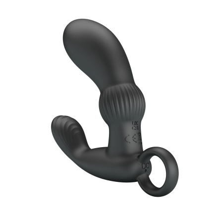 Masażer prostaty Cayla z dwoma silnikami wibracyjnymi, 9 cm długości - 4