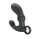 Masażer prostaty Cayla z dwoma silnikami wibracyjnymi, 9 cm długości - 4