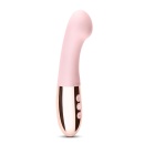Wibrator punktu G Le Wand Gee Rose Gold - elastyczna szyjka, spłaszczona głowica, silikon, 16,6 cm - 2