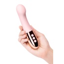Wibrator punktu G Le Wand Gee Rose Gold - elastyczna szyjka, spłaszczona głowica, silikon, 16,6 cm - 3