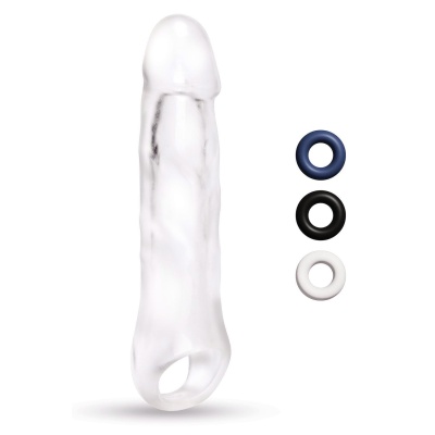 SIZE UP CLEAR VIEW PENIS EXTENDER WITH BALL LOOP CLASSIC - 1 2
