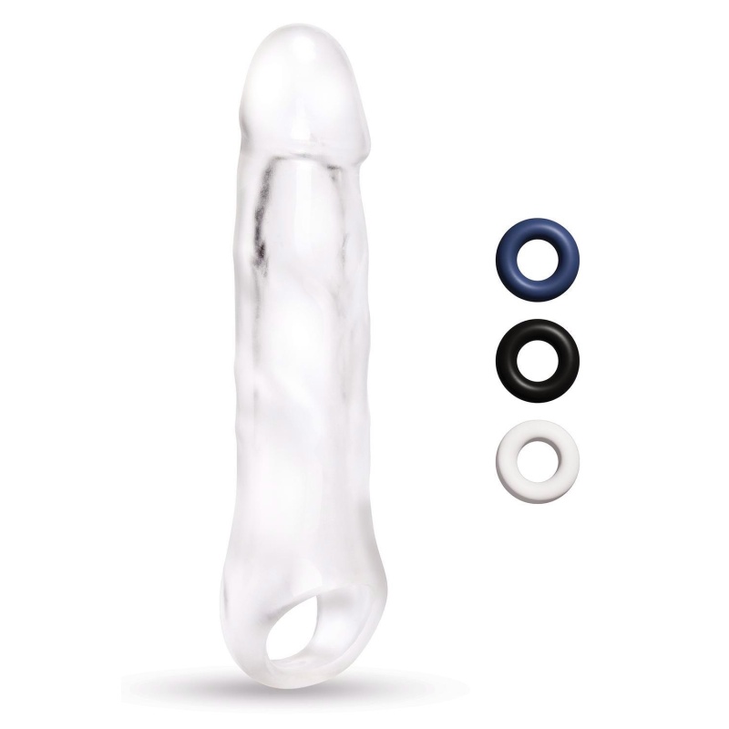 SIZE UP CLEAR VIEW PENIS EXTENDER WITH BALL LOOP CLASSIC - 2