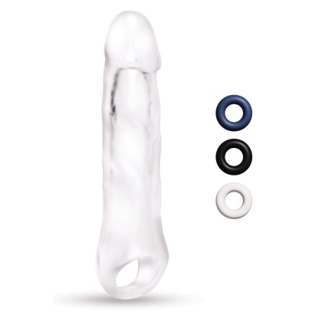 SIZE UP CLEAR VIEW PENIS EXTENDER WITH BALL LOOP CLASSIC - 2