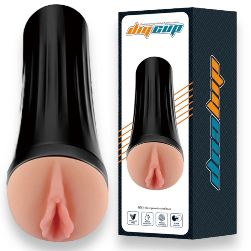 Masturbator DIY Cup Kinky Teen 24 cm, czarny - 4