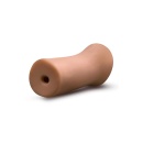Masturbator EnLust Molly Tan - żebrowany kanał, otwarty koniec, TPE X5® Plus, długość 12,7 cm, szerokość 4,4 cm - 3
